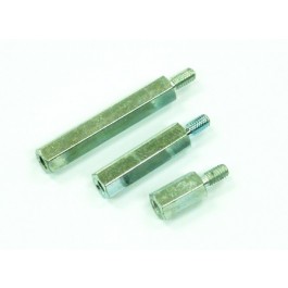 Steel Spacer Stud with Metric Thread internal/external