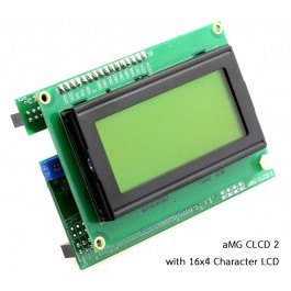 aMG CLCD2 with 16x4 Character LCD