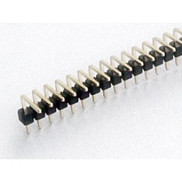 2.54mm Right Angle Male Single Row Pin Header Connectors