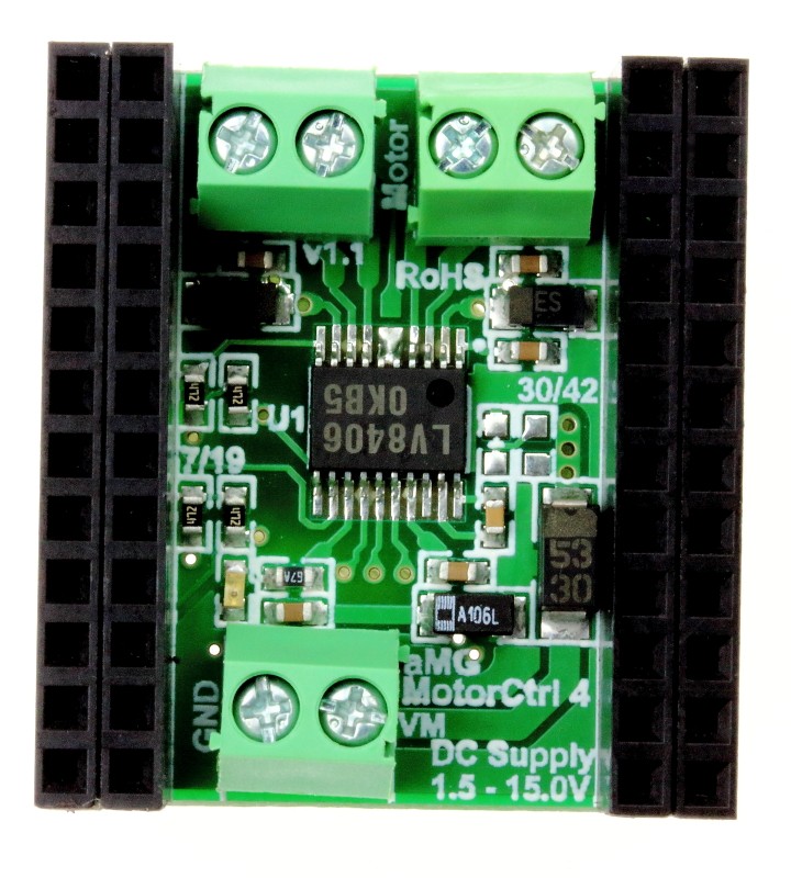 aMG MotorCtrl 4 upto +15VDC 1.4A