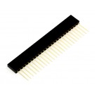 2.54mm 25pins single row stackable header